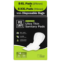 Pee Safe Comfort Ultra Thin Sanitary Pads For Women (14 Pads)