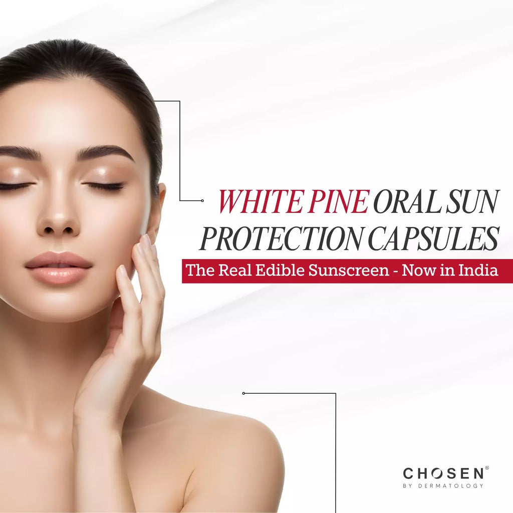 Chosen White Pine Pycnogenol Capsules for Internal Photo Protector And Pigmentation Fighter