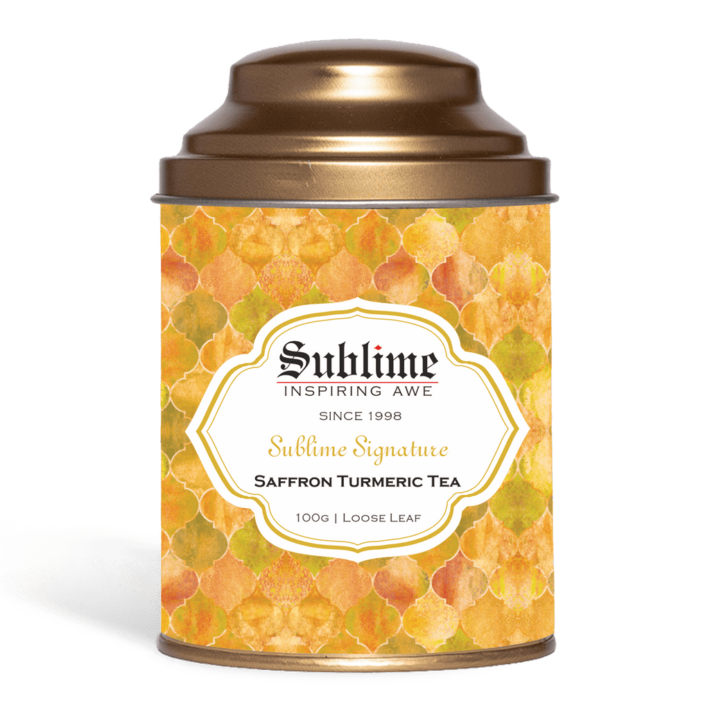 Sublime Inspiring Awe Saffron Turmeric Tea