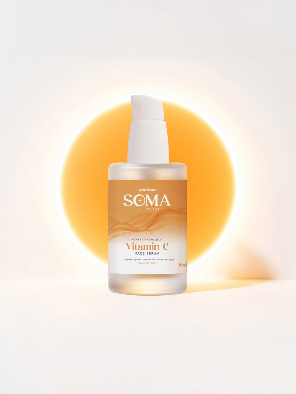 Soma Essential Royal Jelly Protein Glow Vitamin C Serum For Dull, Uneven & Tired Skin