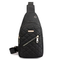 Small Chest Sling Backpack Water Resistant Nylon Shoulder Bag