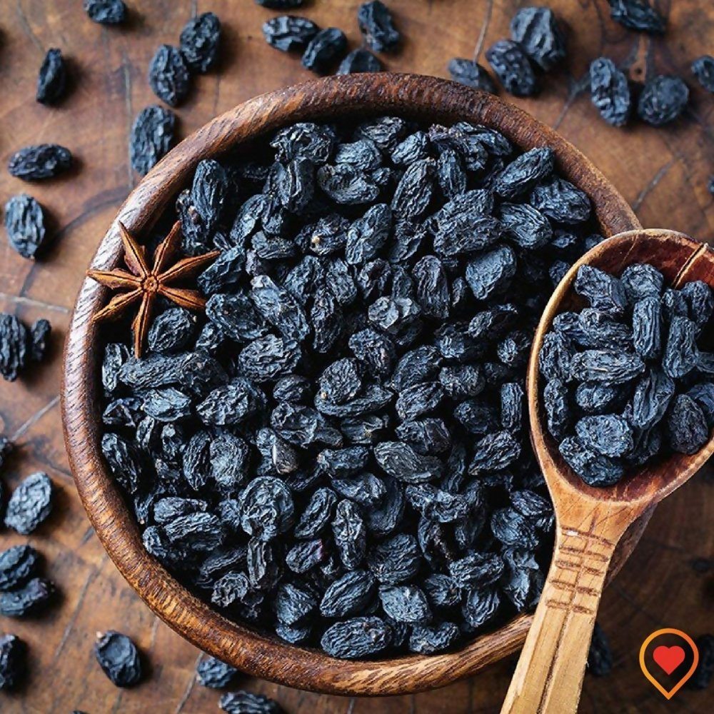 Nature Yard Black Raisins Seedless/kali kismis/kishmish dry fruit