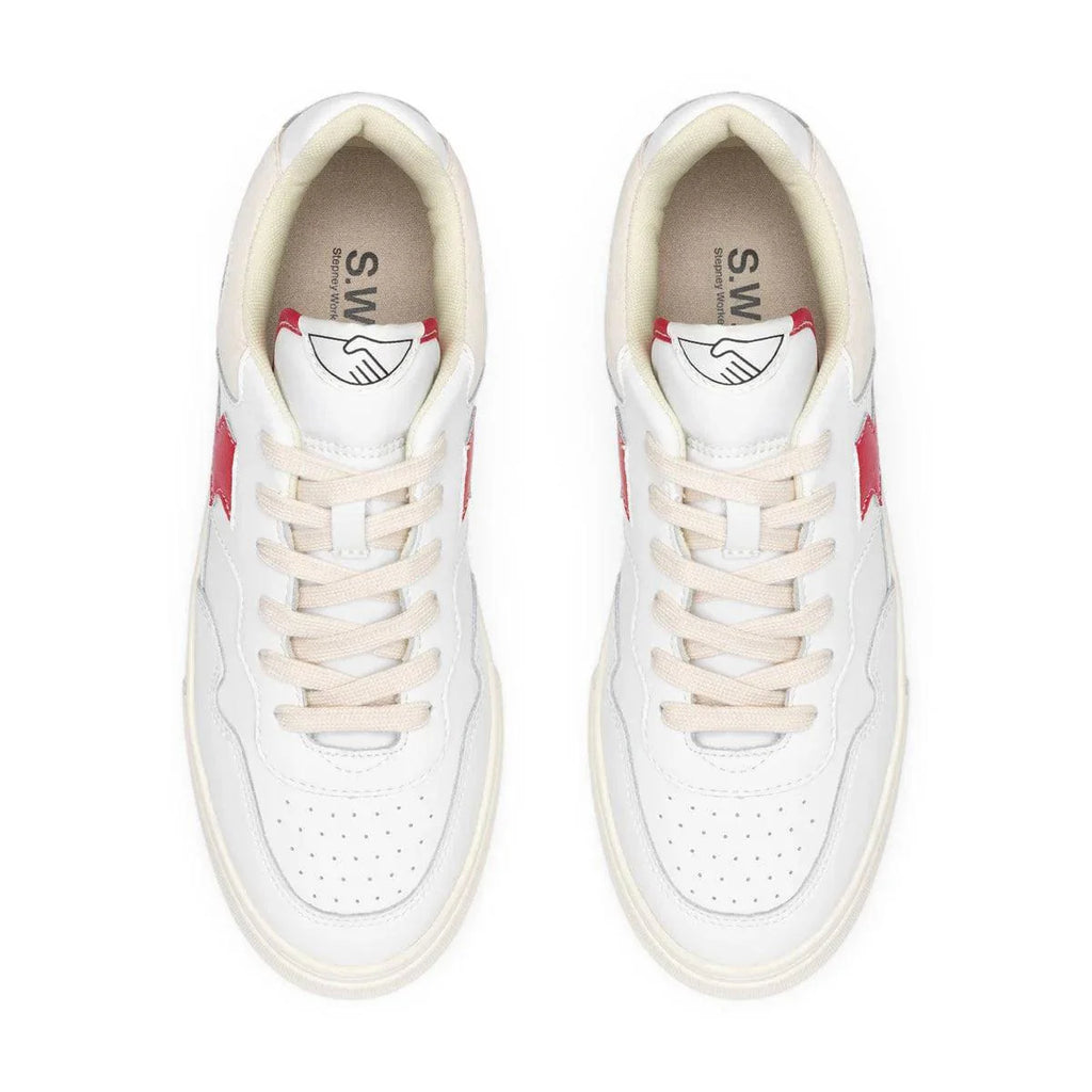 Stepney Workers Club Pearl S-Strike Leather White / Red
