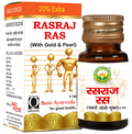 Basic Ayurveda Rasraj Ras with Gold & Pearl