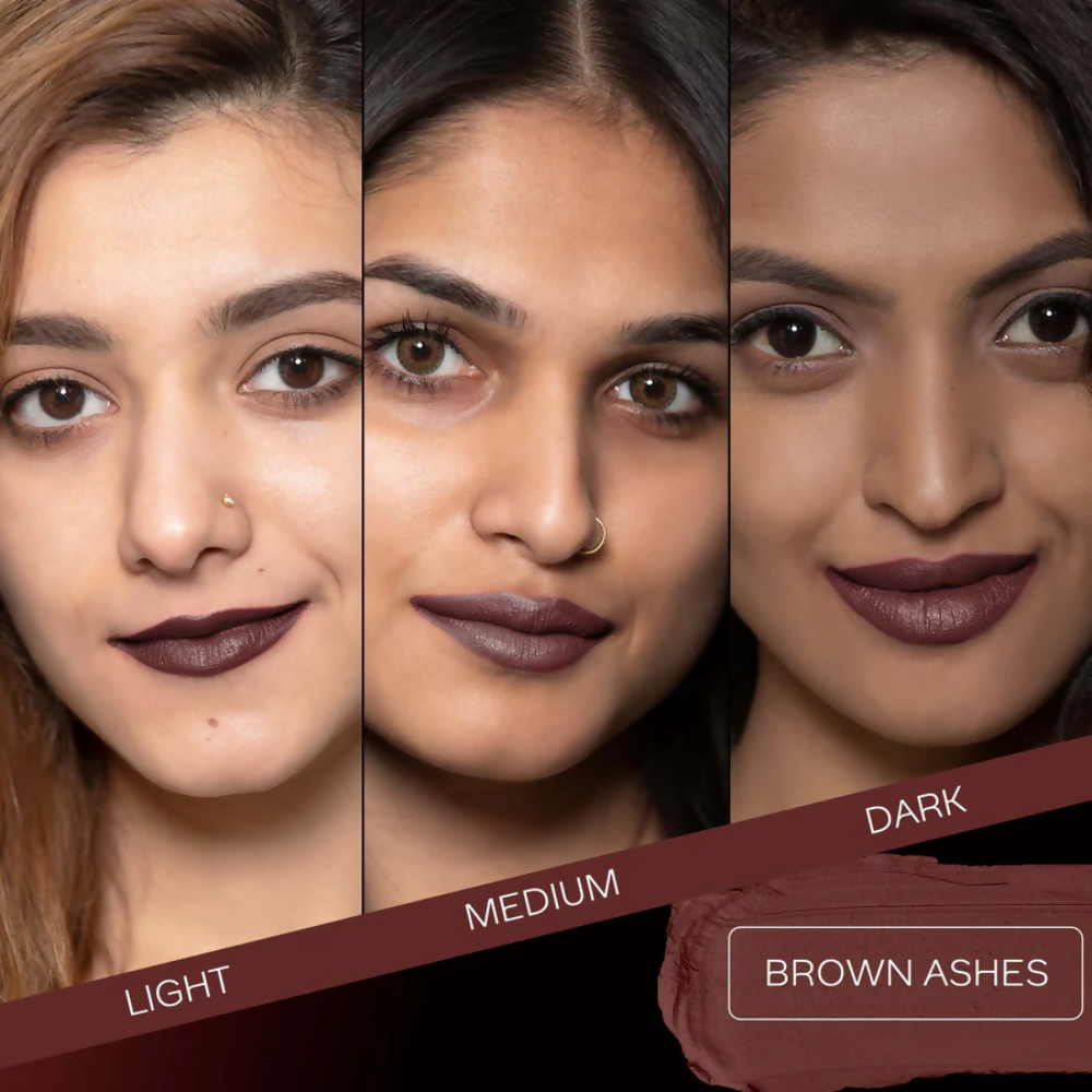 Faces Canada Weightless Matte Finish Lipstick - Brown Ashes 25