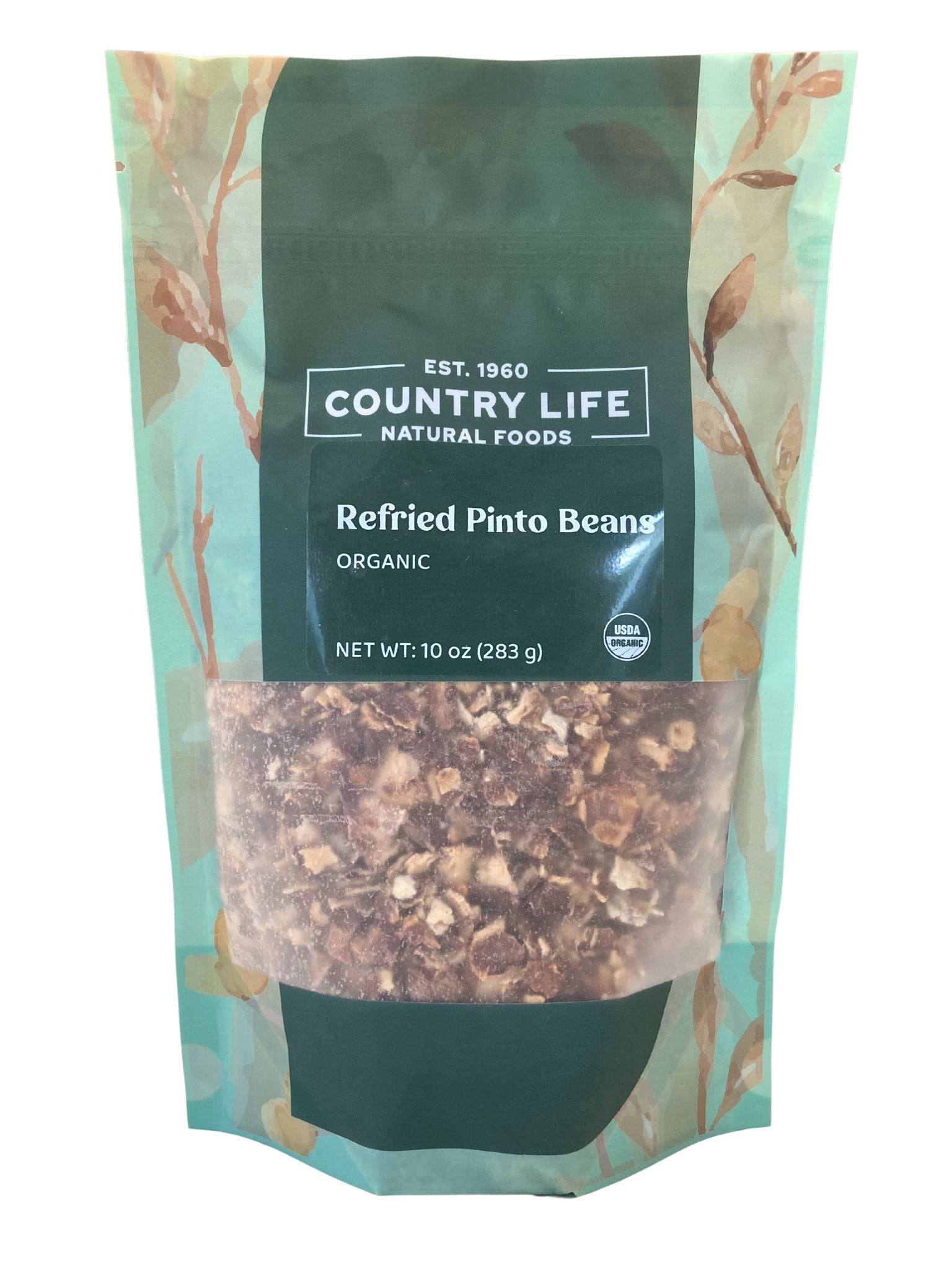 Pinto Beans, Instant, Organic, w/Salt