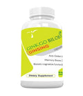 Ramini Bio Nutrition Ginkgo Biloba With Ginseng 500mg Veg Capsules
