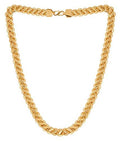 Gold-Polished Alloy Black Crystal Chain - The Pari