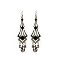 Gold-Polished Alloy Diva Look Stylish Contemporary Earrings - The Pari