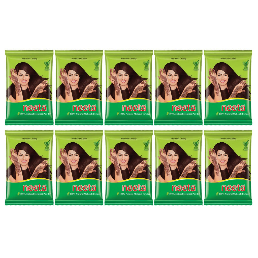 Neeta Henna Powder Enriched With Natural Herbs-Natural Brown