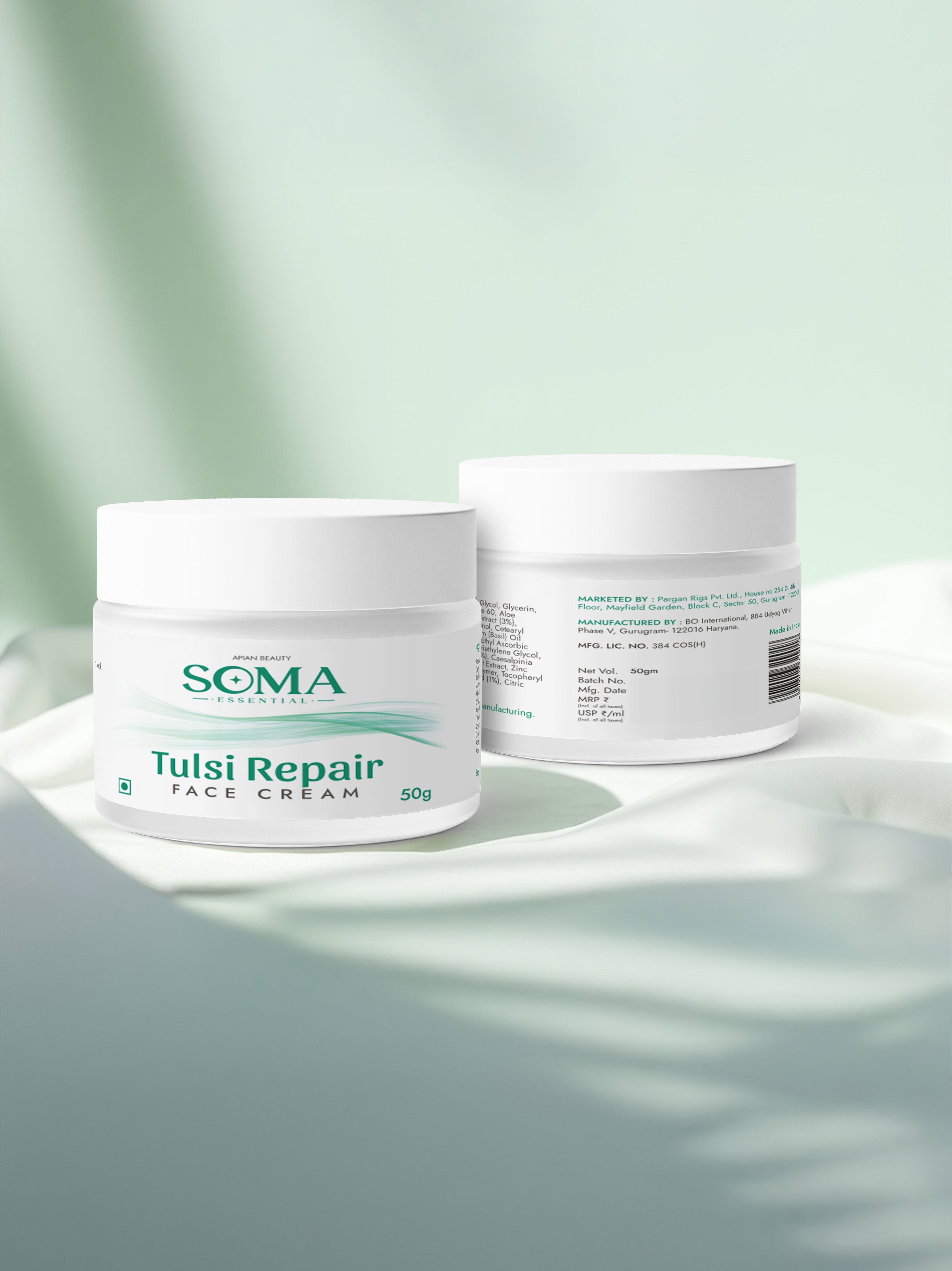 Soma Essential 5% Tulsi Repair Night Cream With Beeswax