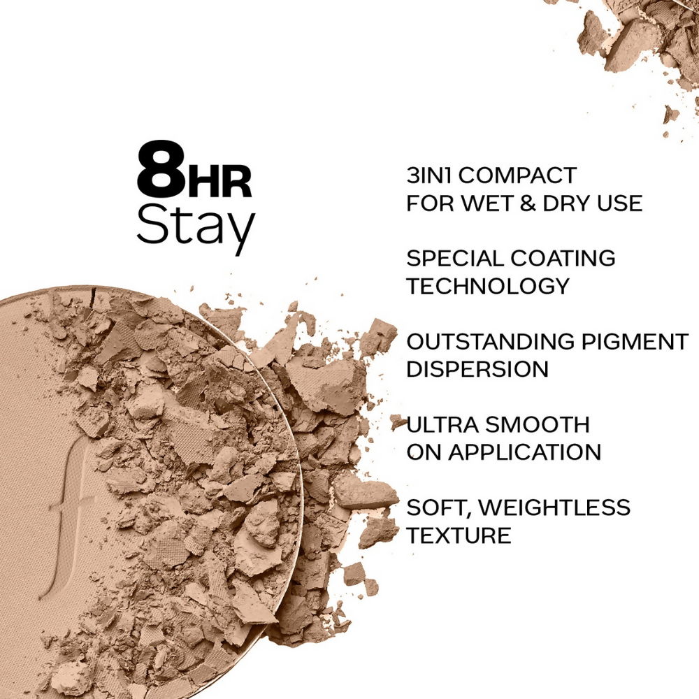 Faces Canada 3 in 1 HD Matte Compact - Total Beige 03