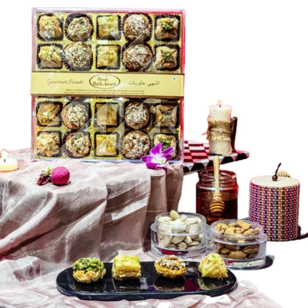 Gwalia Sweets Baklawa Crispy Temptation Box