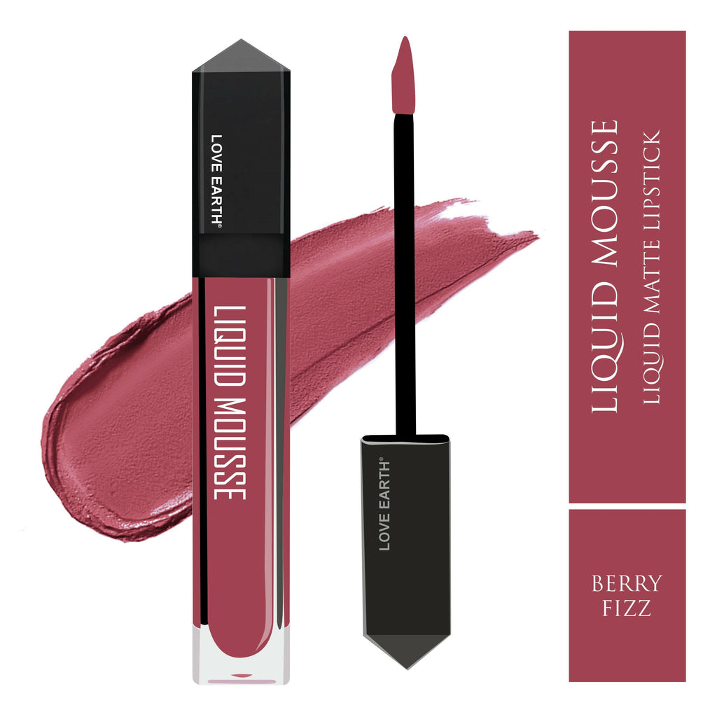 Love Earth Liquid Lipstick - Berry Fizz