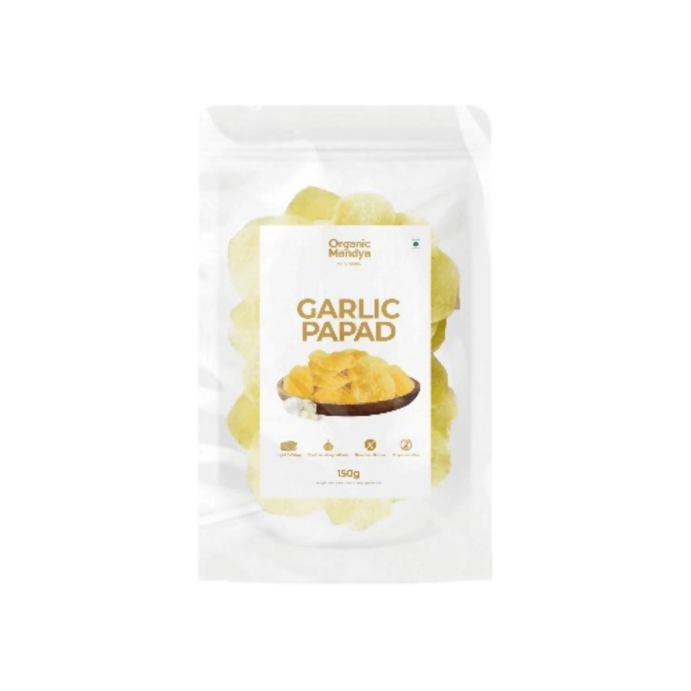 Organic Mandya Garlic Papad