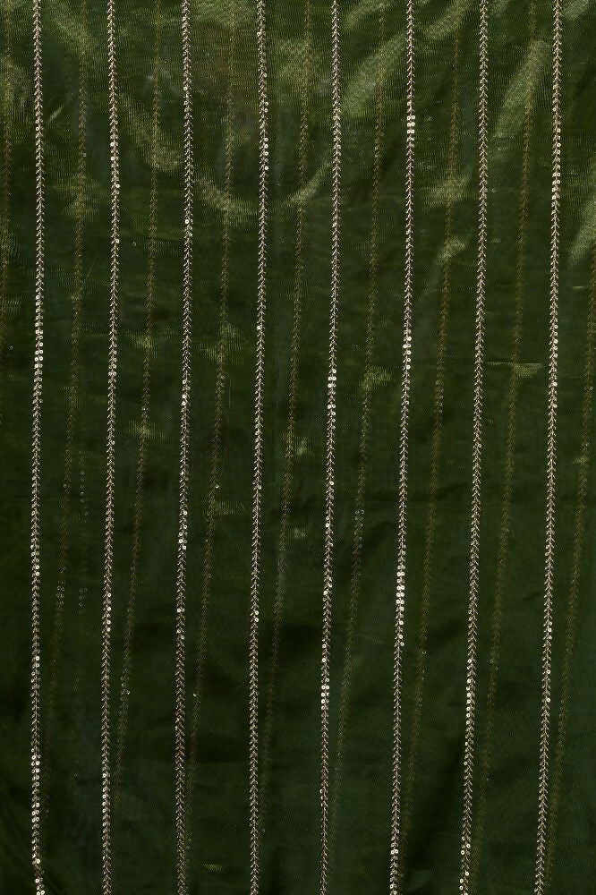 Joban Fashion Green Net Party Wear Sarees