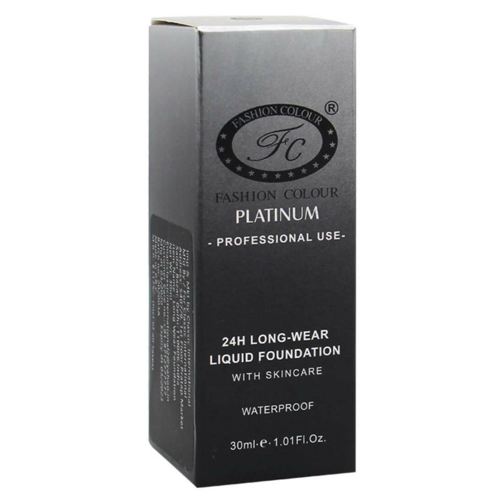 Fashion Colour 24HR Long Wear Liquid Foundation-Cocoa (Dark Skin Tone)