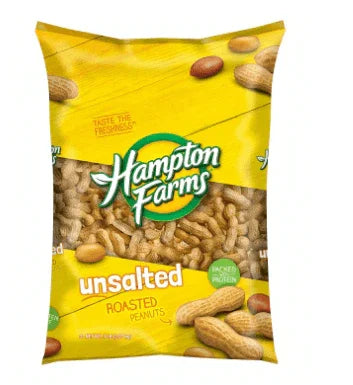 Hampton Farms Unsalted In-Shell Peanuts, 5 lbs. Fresh & Crunchy