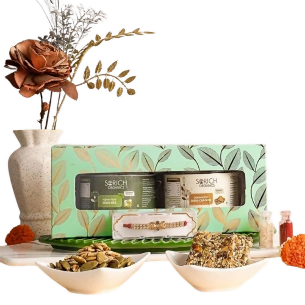 Sorich Organics Rakshabandhan Gift Hamper for Brother Rakhi Celebrations