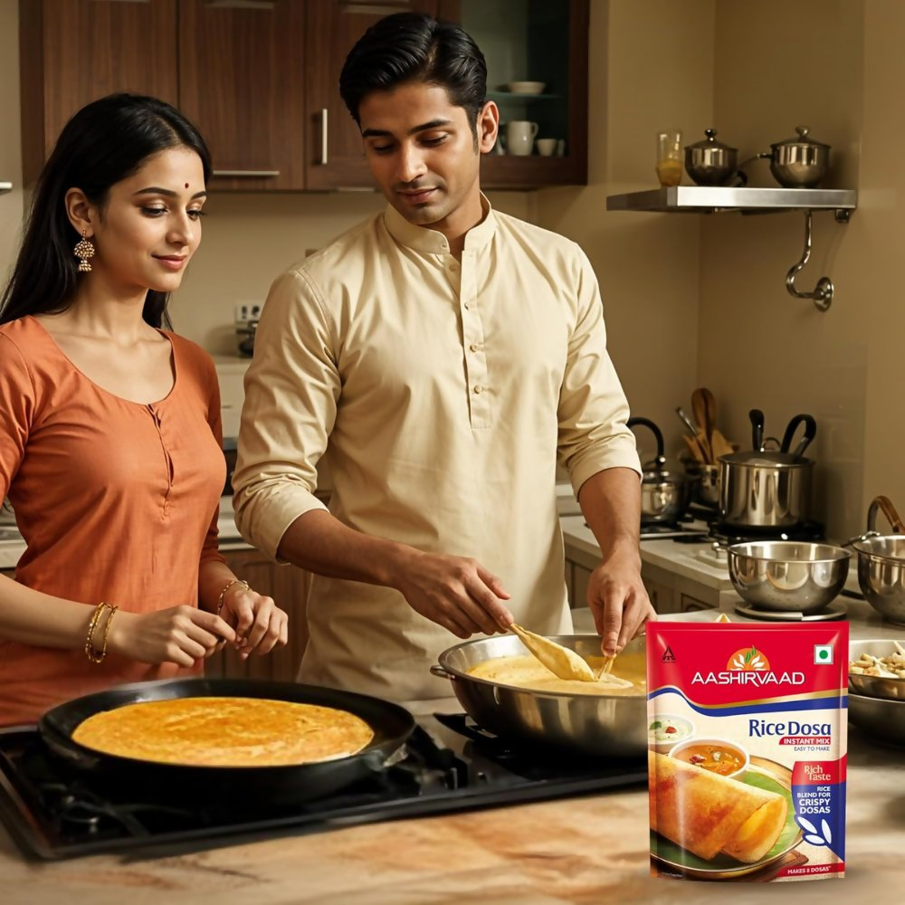 Aashirvaad Instant Mix Rice Dosa