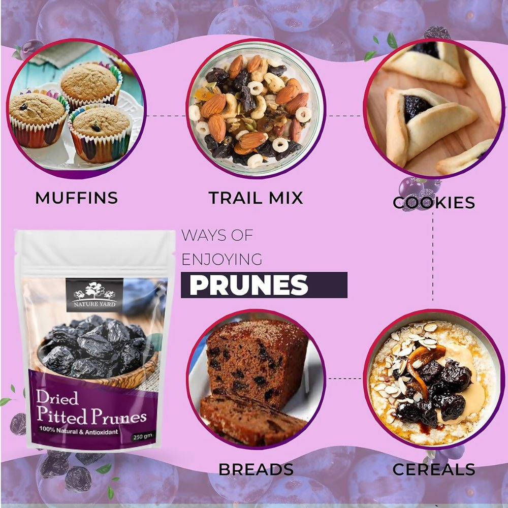 Nature Yard Organic Pitted Prunes Dry fruit