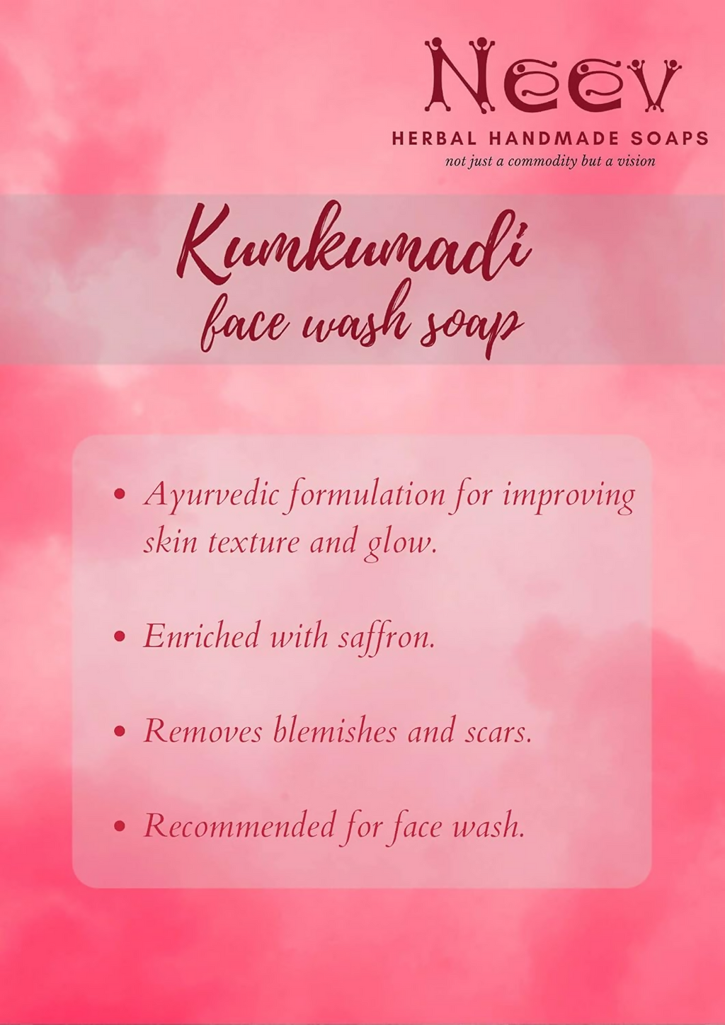 Neev Herbal Handmade Kumkumadi Soaps