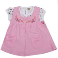 NammaBaby Baby Girl's A-Line Mini Frock Dress - Pink 114