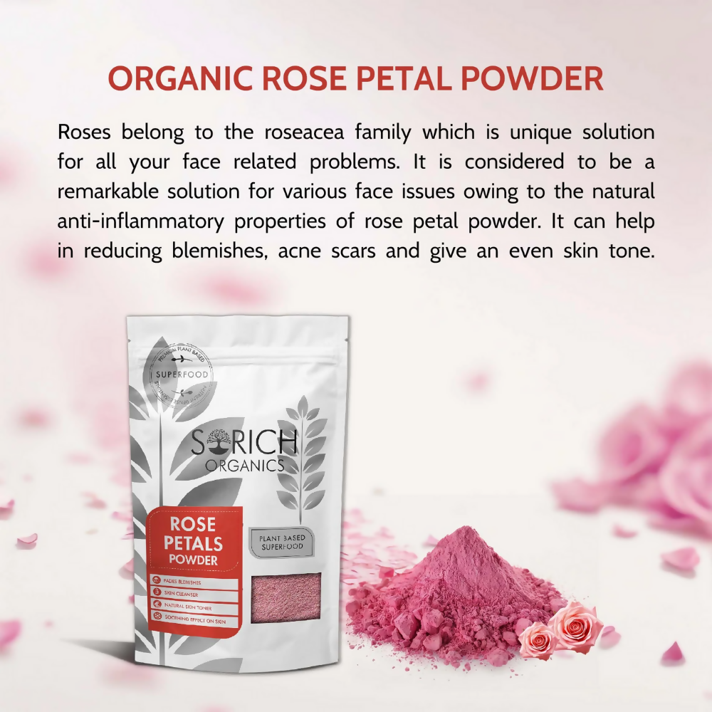 Sorich Organics Rose Petal Powder