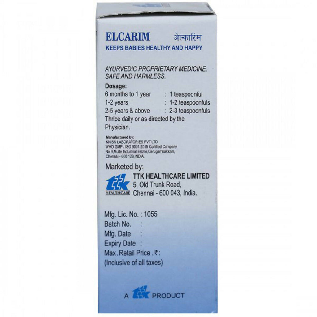 Elcarim Elixir Syrup