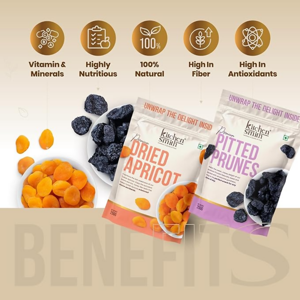 Kitchen Smith Premium Dried Apricot & Pitted Prunes