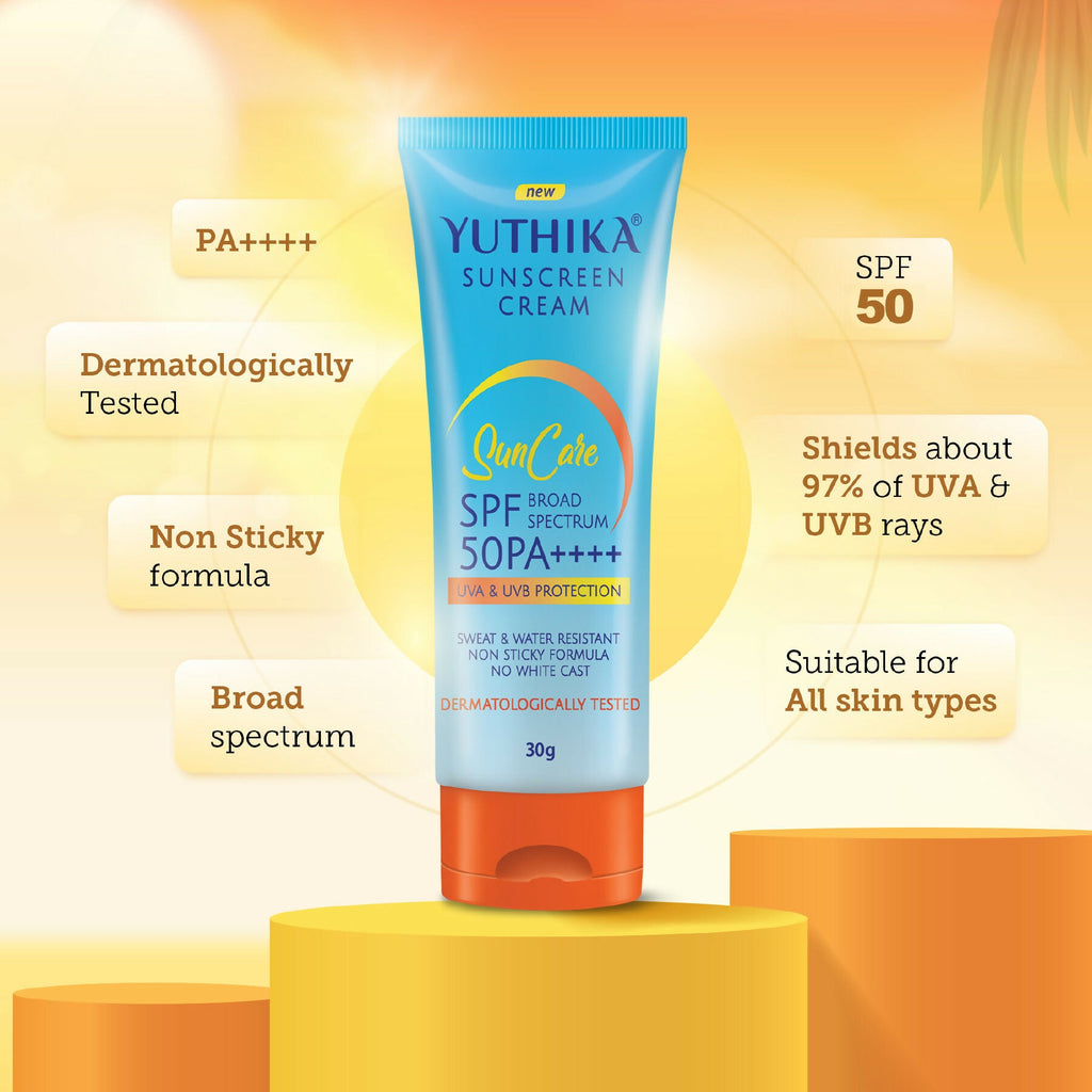 Yuthika Sunscreen Lotion SPF 50 PA+++