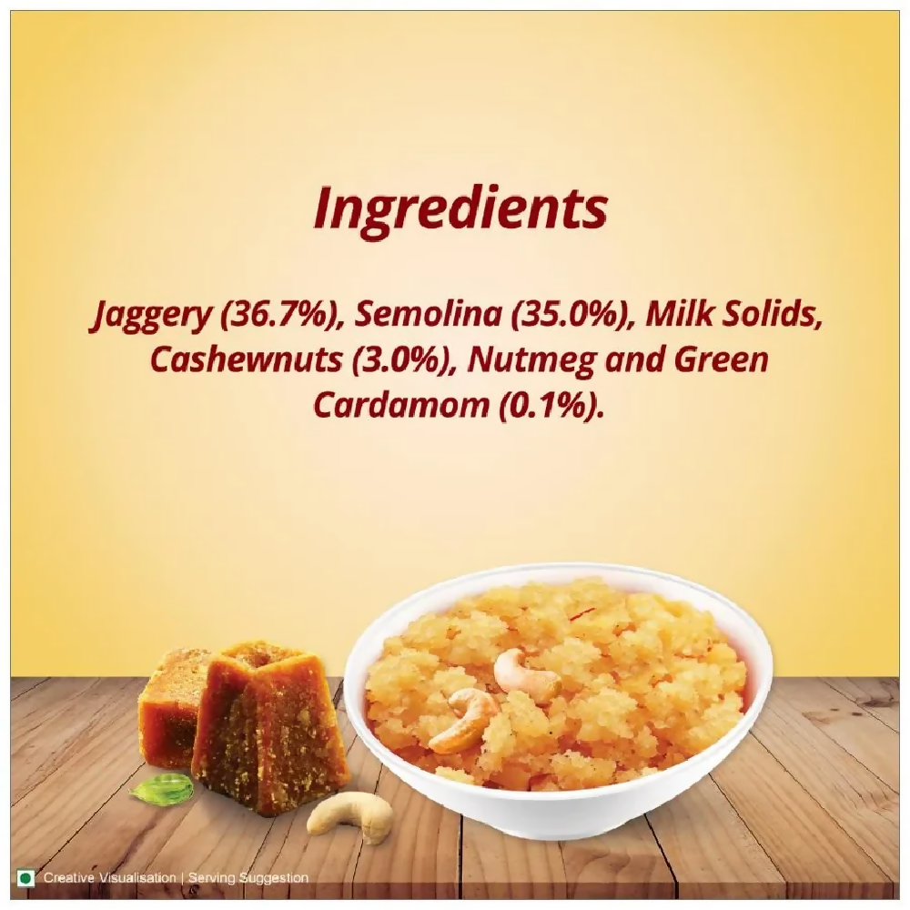Aashirvaad Instant Suji Halwa with Jaggery