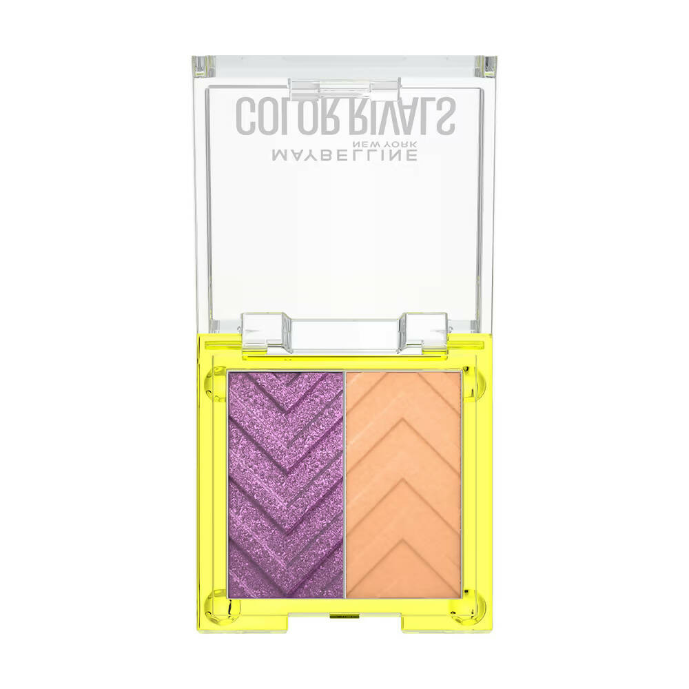 Maybelline New York Color Rivals Longwear Eyeshadow Duo - Spontenous X Purposeful