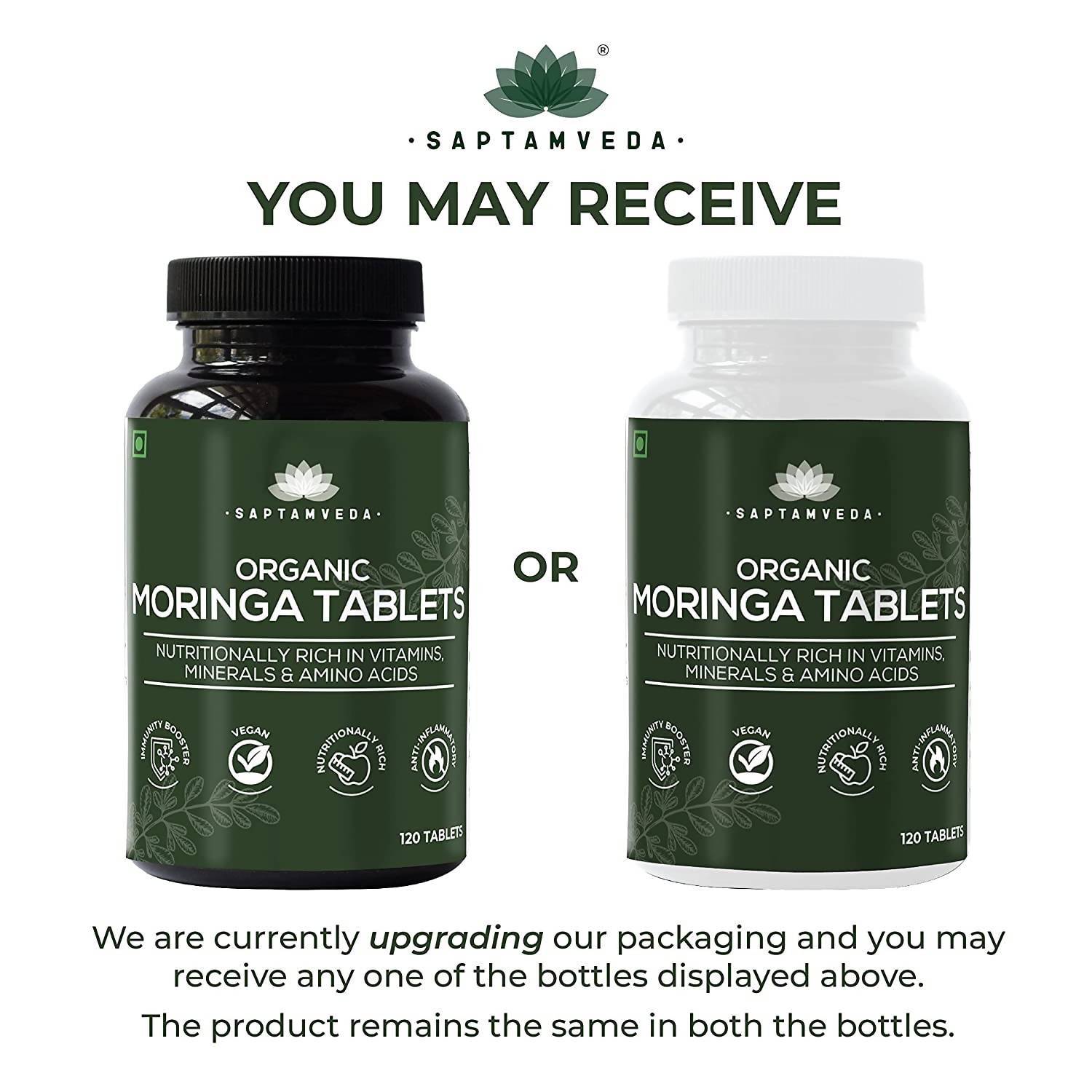 Saptamveda Natural Moringa Tablets