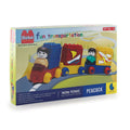 Peacock Learning & Educational Building Interlocking Blocks Set For Kids- Bebe Set no 15