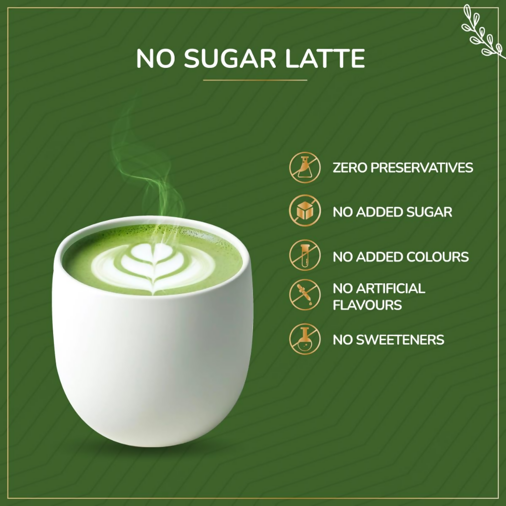 TeaFit Ceremonial No Sugar Instant Matcha Latte Premix