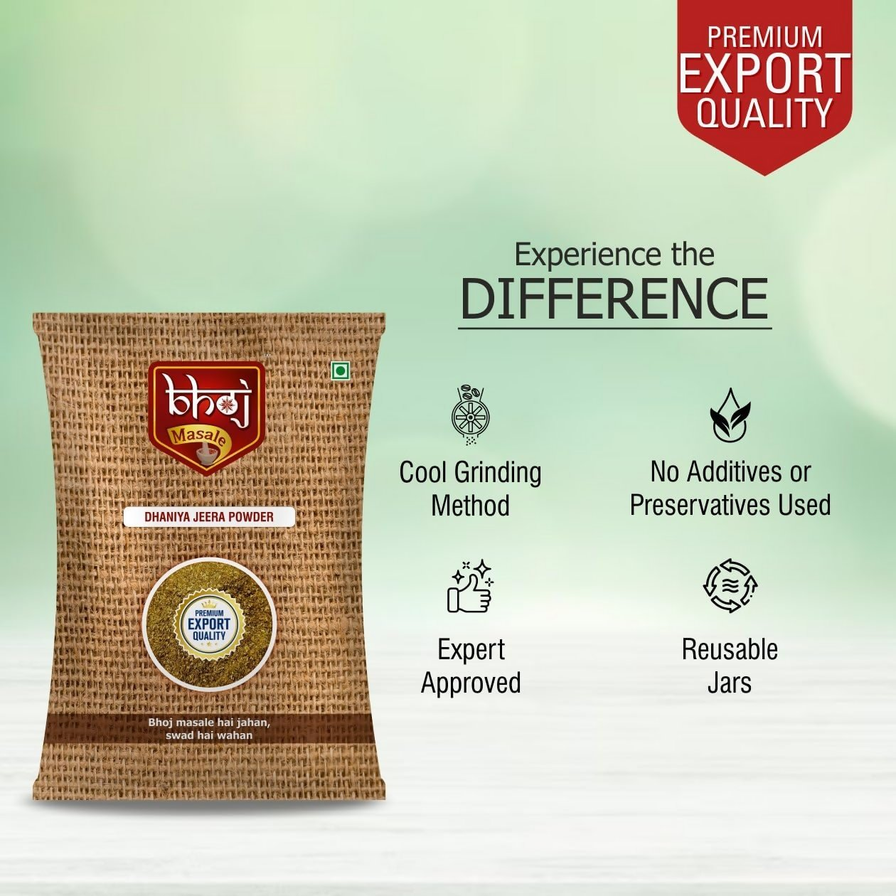 Bhoj Masale Dhania Jeera Powder ( Coriander & Cumin Mixed Spice Blend)