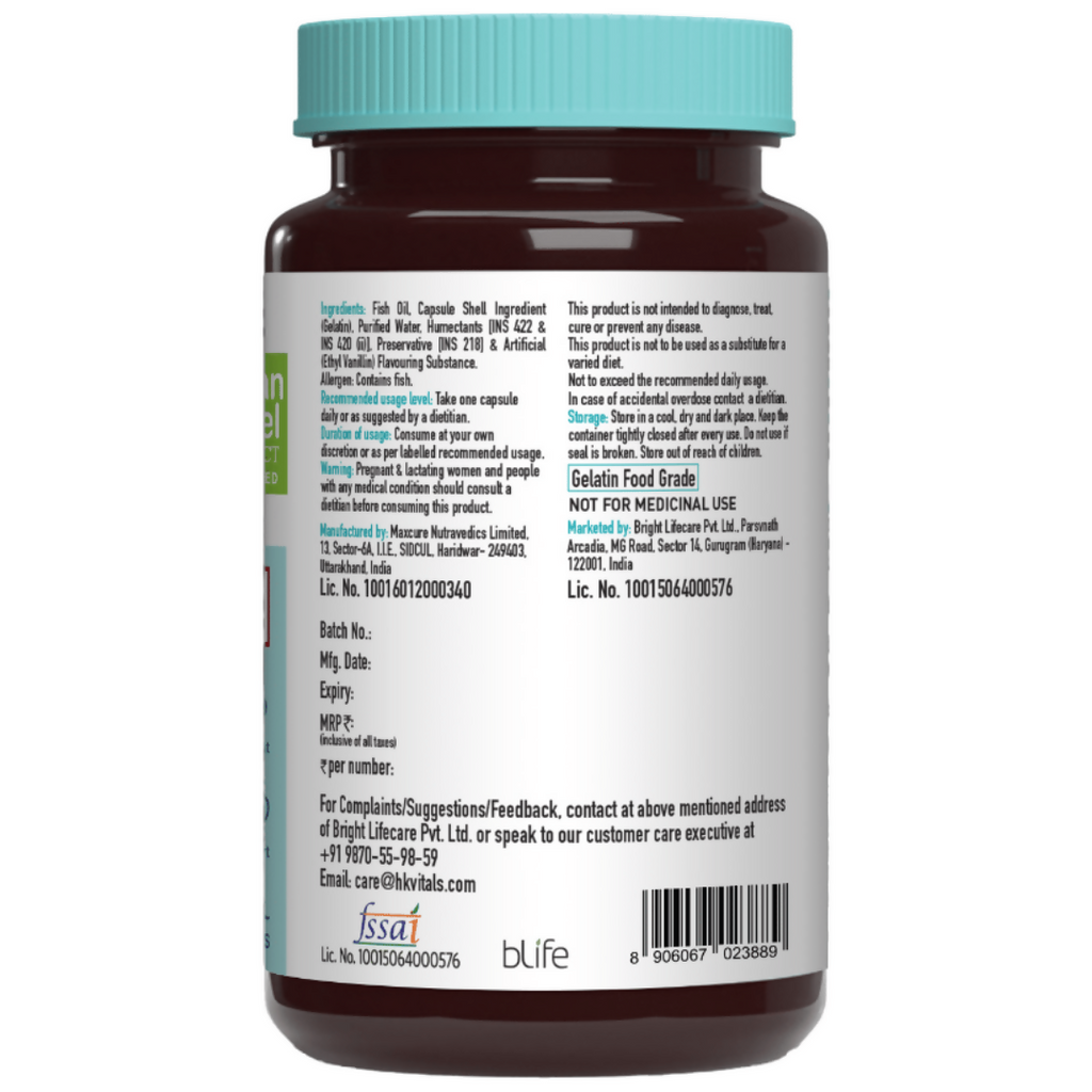 HK Vitals Fish Oil Capsules