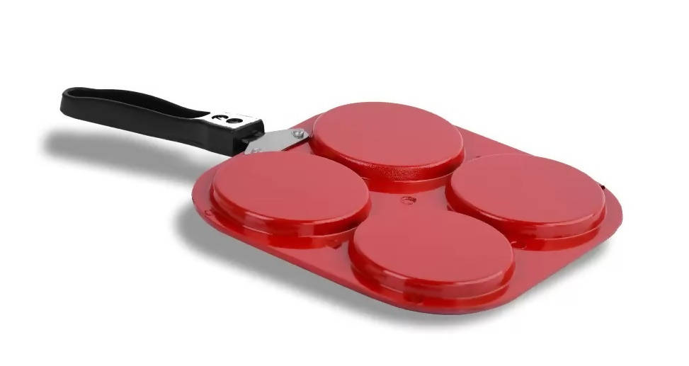 Sumeet Aluminium Non Stick 2.6mm Thick Mini Multi Snack Maker Pan