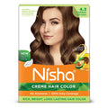 Nisha Creme Hair Color for Women - Golden Brown