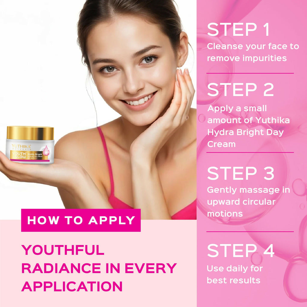 Yuthika Youth & Glow Day Cream For Women Spf30/Pa+++