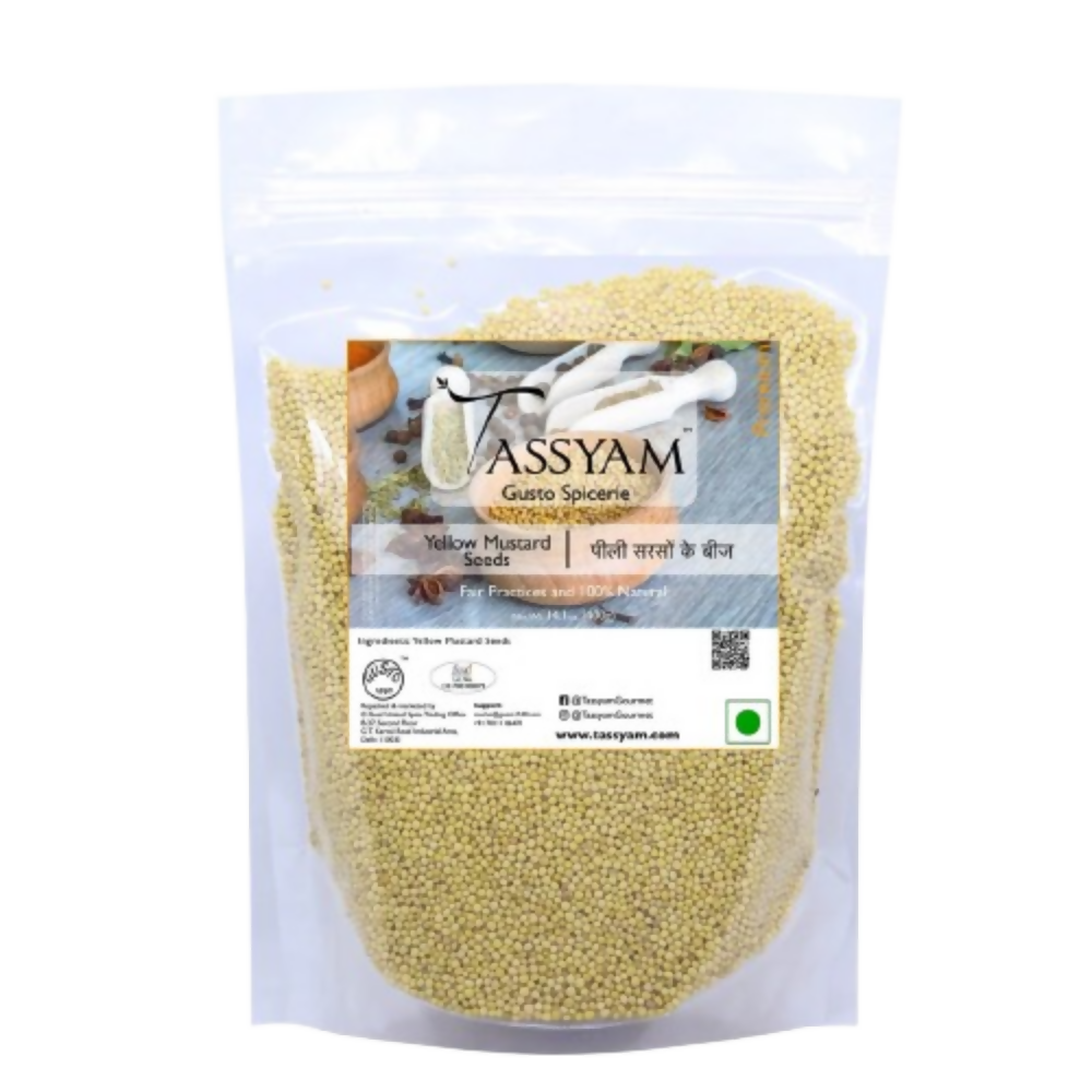 Tassyam Organics Yellow Mustard Seeds