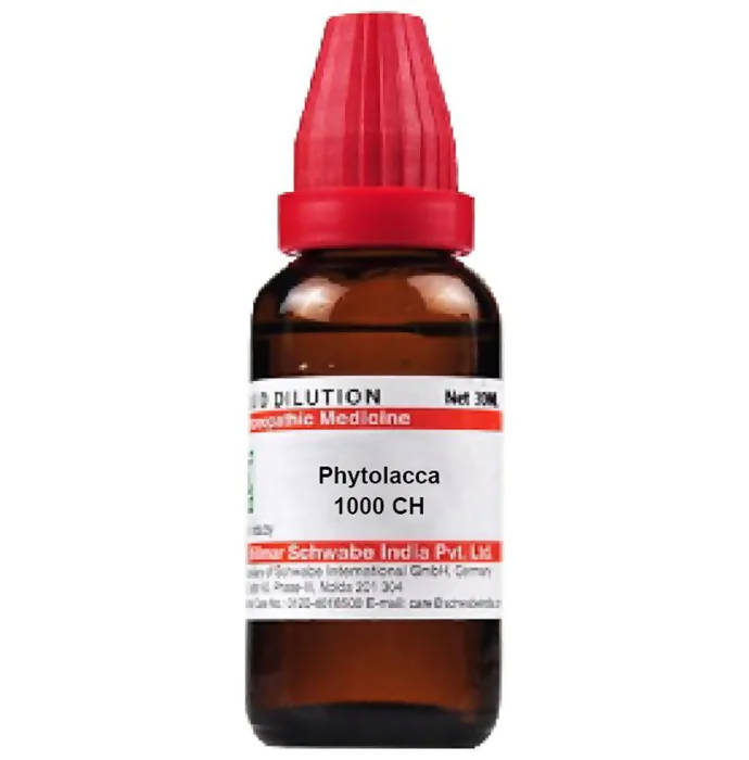 Dr. Willmar Schwabe India Phytolacca Dilution