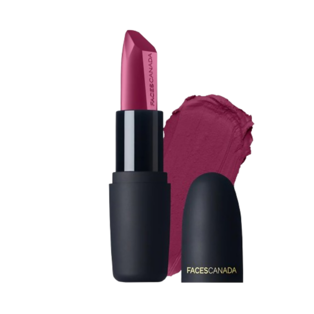 Faces Canada Weightless Matte Finish Lipstick - Hot Plum 24