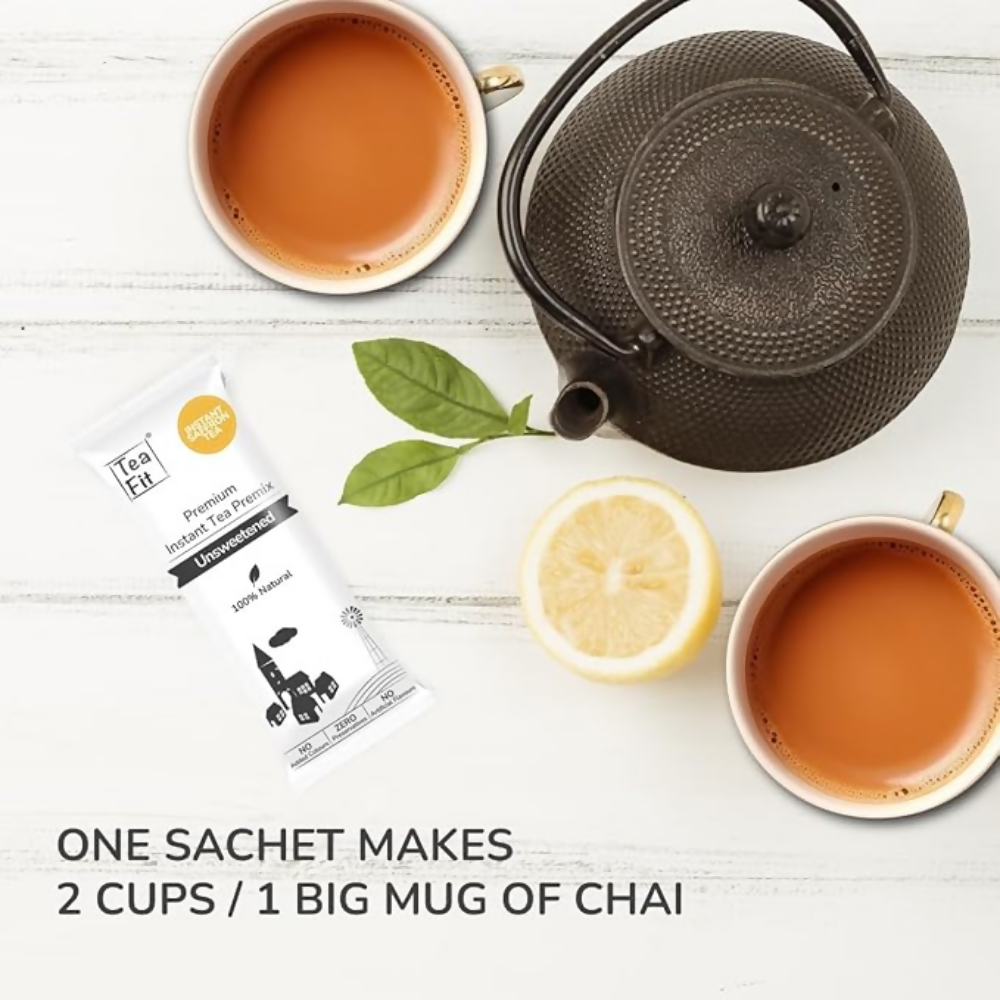 TeaFit Premium NO SUGAR Instant Saffron Tea Premix