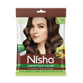 Nisha Creme Hair Color for Women - Dark Brown